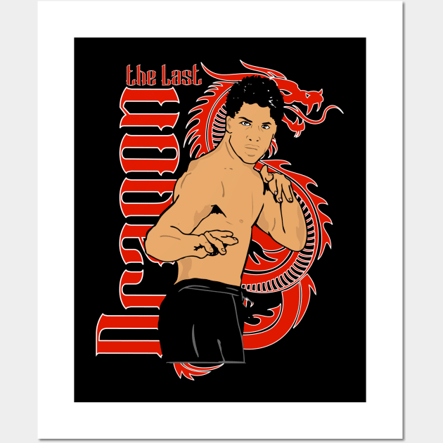 The Last Dragon Wall Art by Corecustom